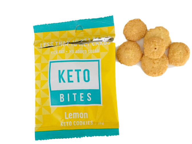 8 pack Lemon Cookies – KETO-BITES